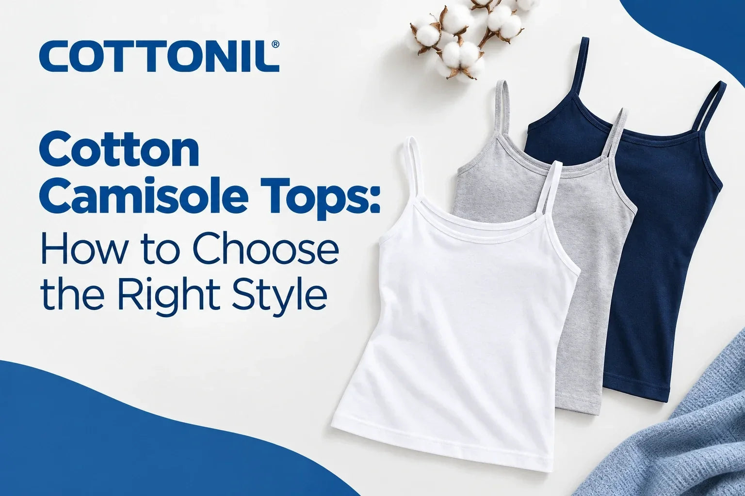 Cotton Camisole Tops