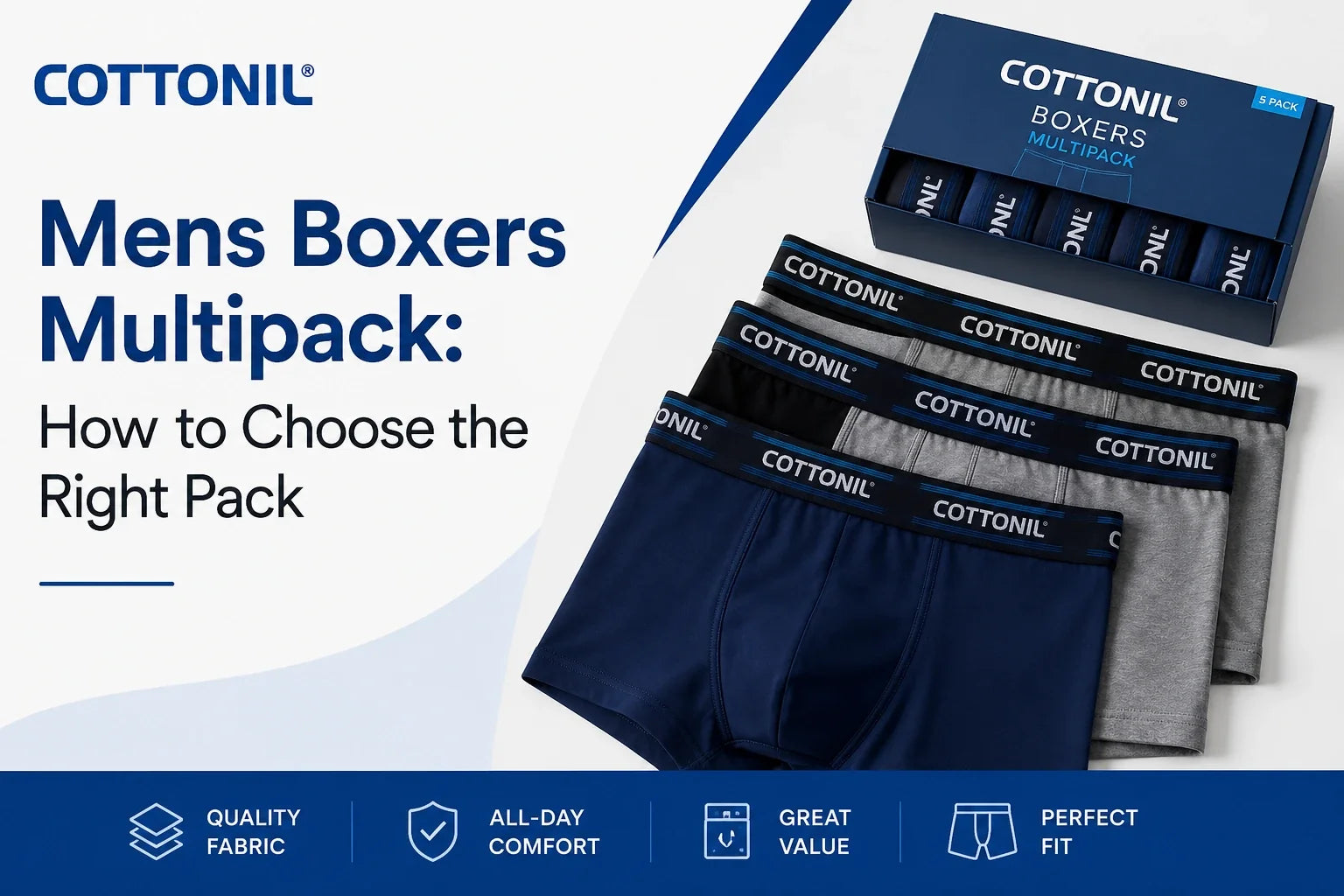 Mens Boxers Multipack