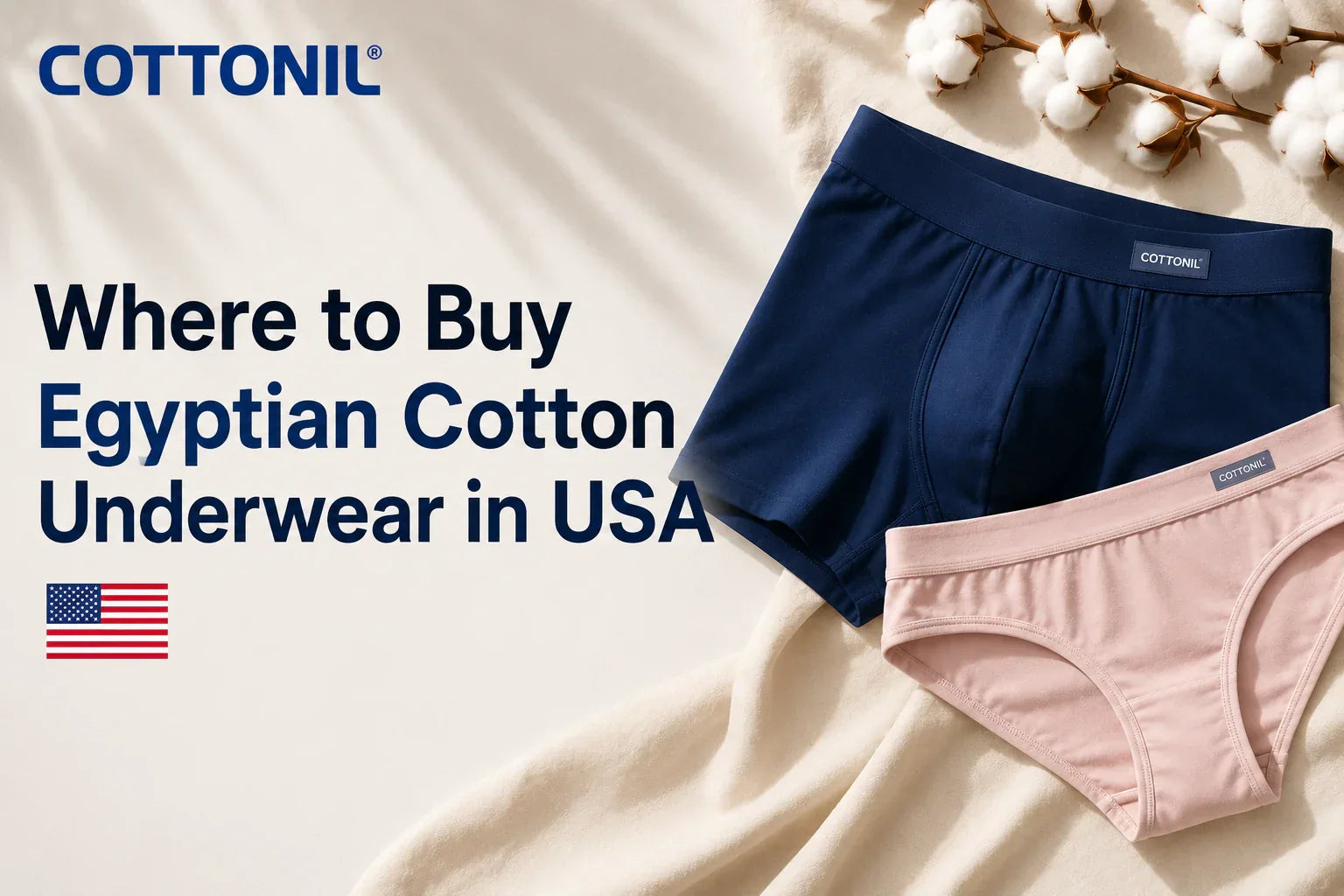 Where to Buy Egyptian Cotton Underwear in the USA