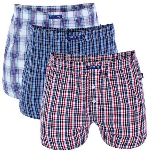 Cottonil set of 3 boxer woven - Multi Color