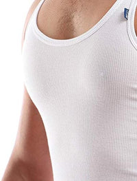 Cottonil set of 6 Derby Under Shirt Sleevless - White