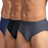 Cottonil set of 3 Mercerise Brief - Multi color
