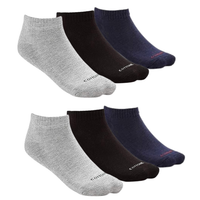 Cottonil set of 6  Half towel Sports socks - Multi color