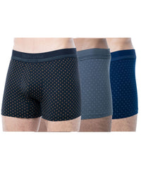 Cottonil set of 3 Mercerise Boxer - Printed