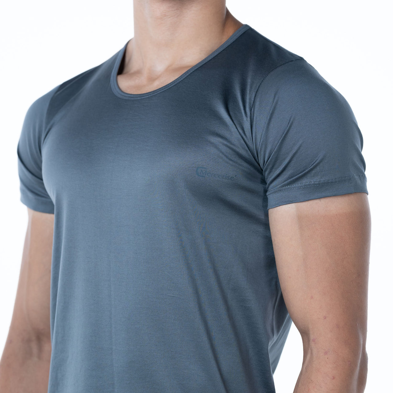 Cottonil set of 3 Mercerise Under Shirt  U Neck - Multi color