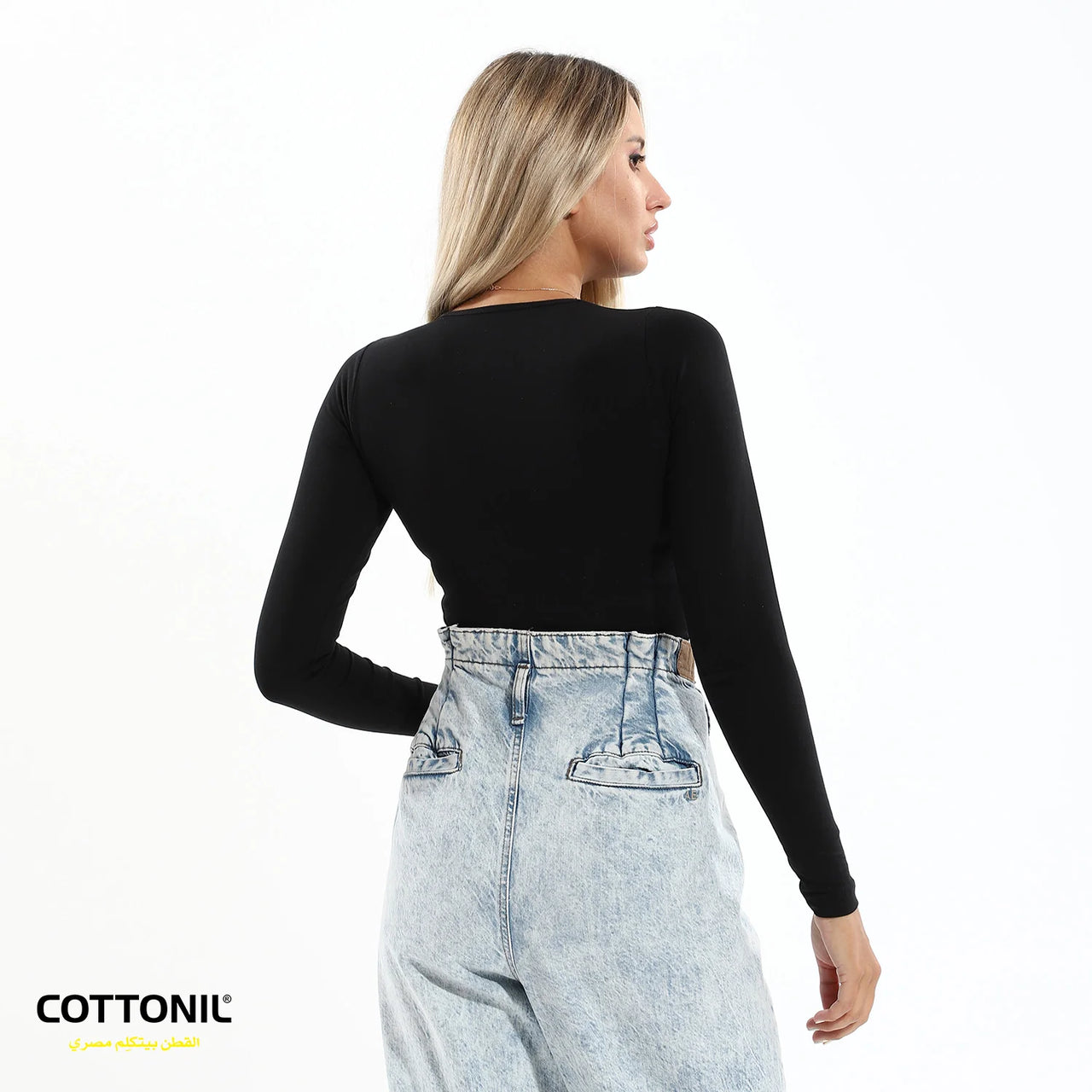 Cottonil set of 2 No neck top cotto vega - Multi Color