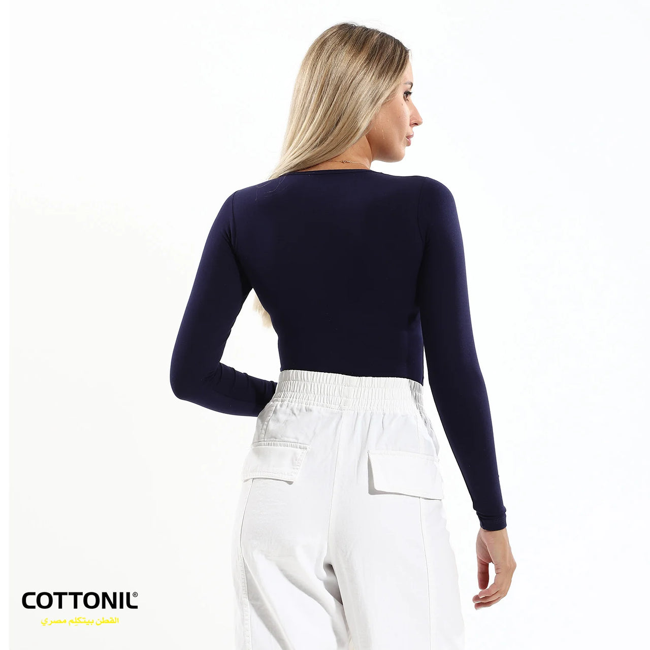 Cottonil set of 2 No neck top cotto vega - Multi Color