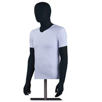 Cottonil set of 3 Combed Under Shirt Short Sleeves V Neck - White