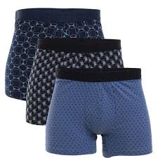 Cottonil set of 3 boxer design - Multi Color